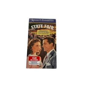State Fair VHS Rodgers & Hammerstein Golden Anniversary Sealed w/Soundtrack Tape